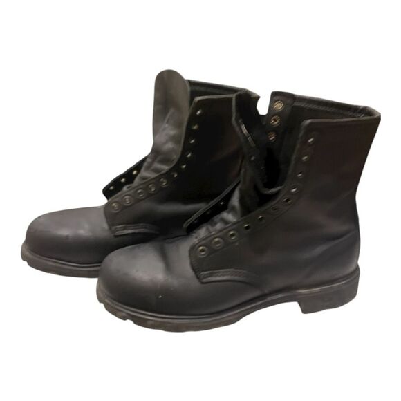Redwing 4473 Rare Logger Firefighter Black Work Boots Size 11 - Picture 2 of 7